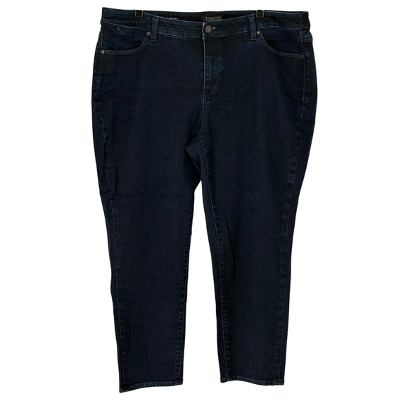Talbots Denim - Talbots Slim Ankle Jeans Dark Wash Flawless Five Pocket 18WP
